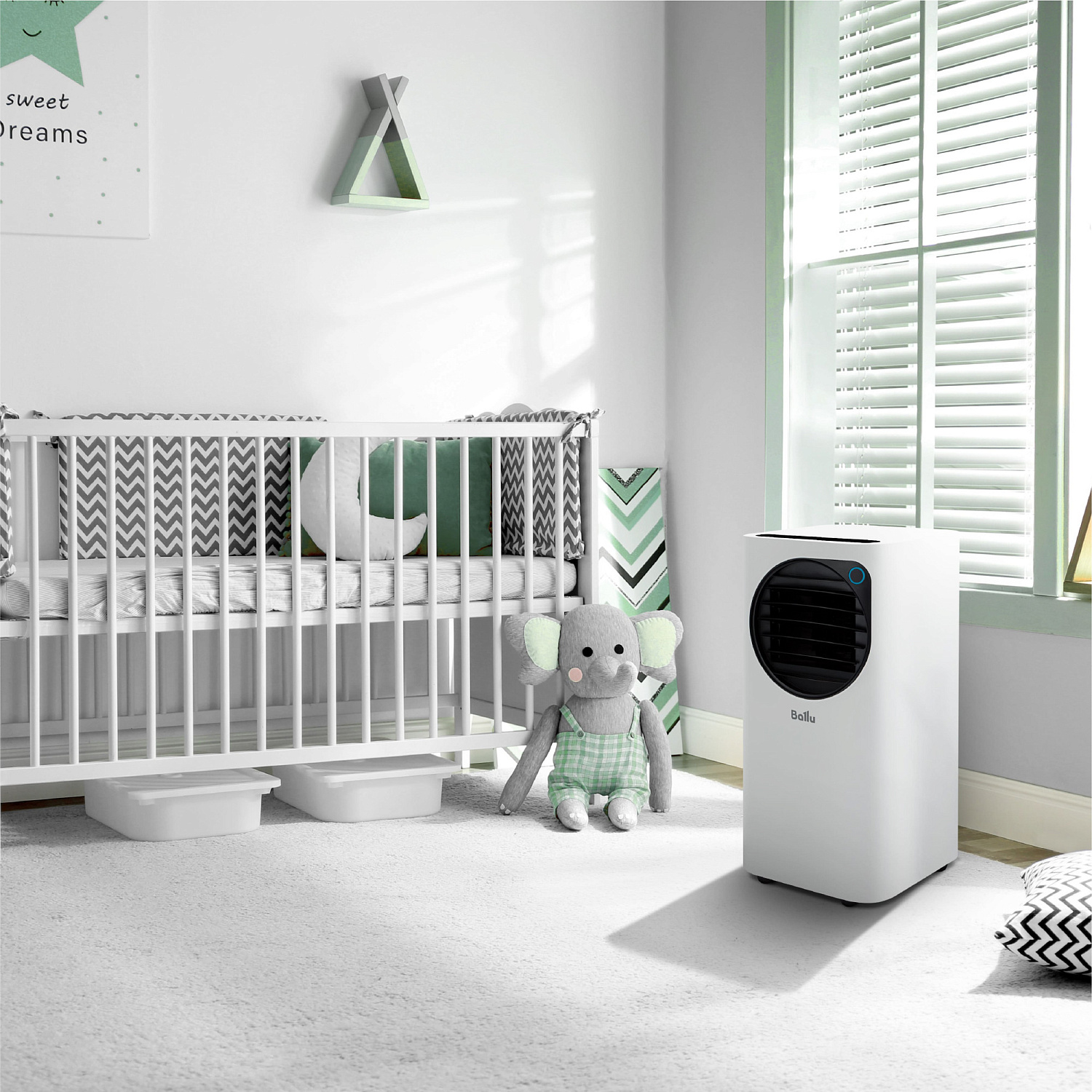 Кондиционер мобильный Ballu Eclipse BPAC-07 EPW/N6