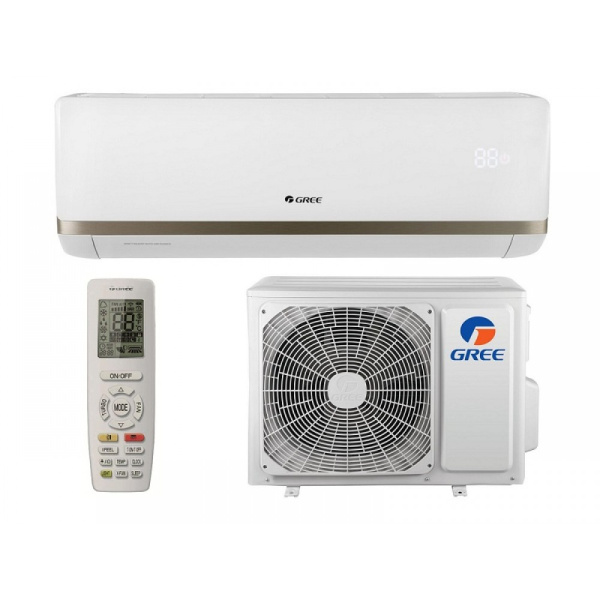 Сплит-система инверторного типа Gree Bora Inverter R32 GWH24AADXE-K6DNA2A